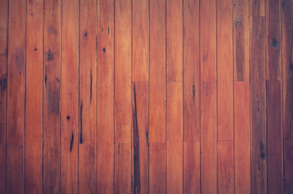 Close up of a hardwood floor