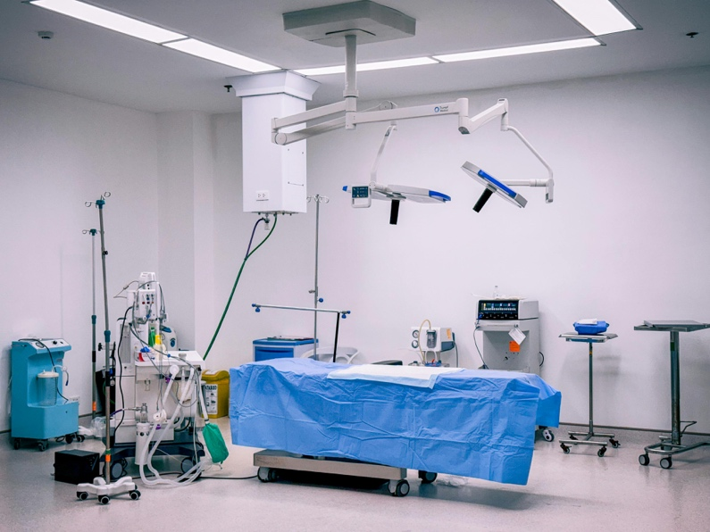 Hospital equipment with antimicrobial WPU coating for hygienic surface protection