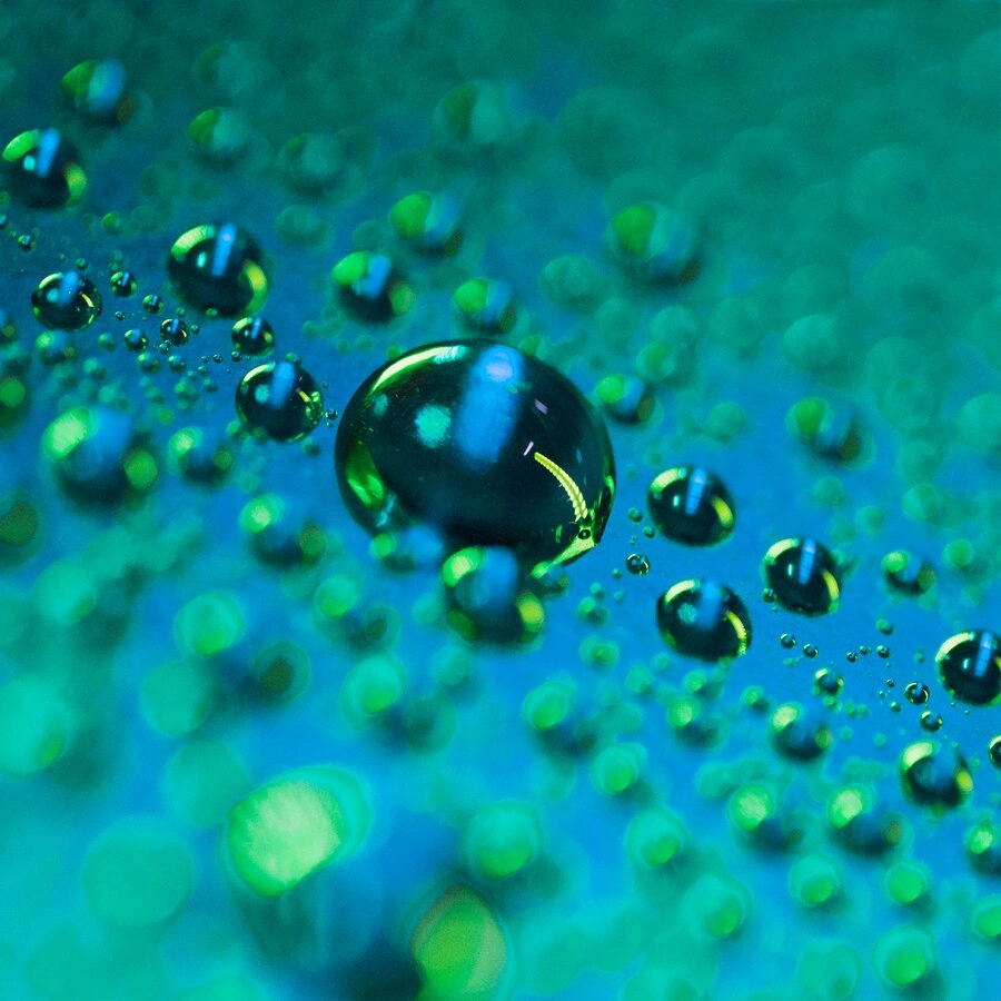 microscopic view of waterborne polyurethanes