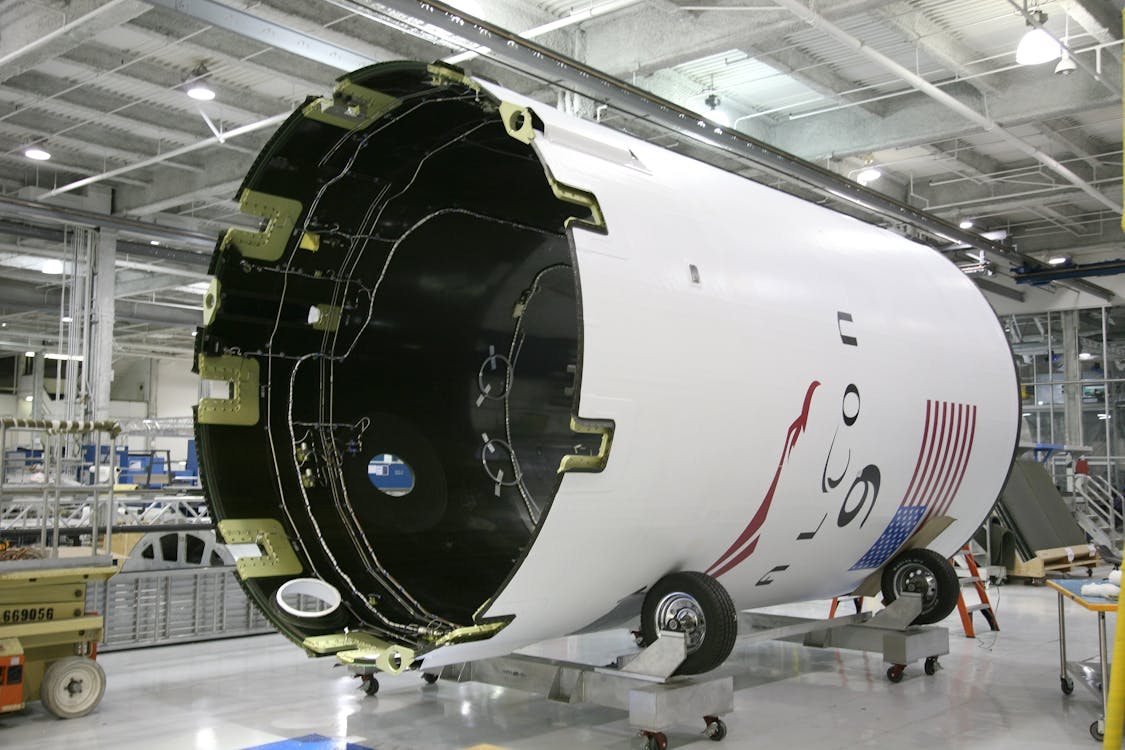 a part of a spacecraft