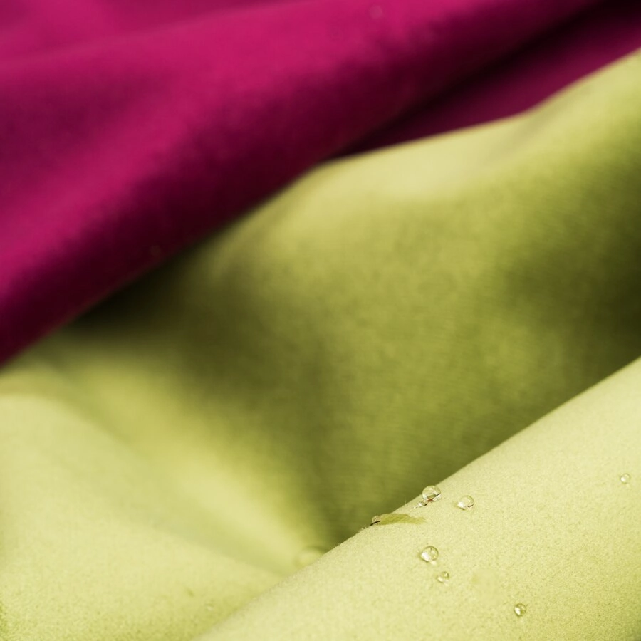 close-up of waterborne polyurethane textile